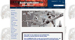 Desktop Screenshot of airbrush.com